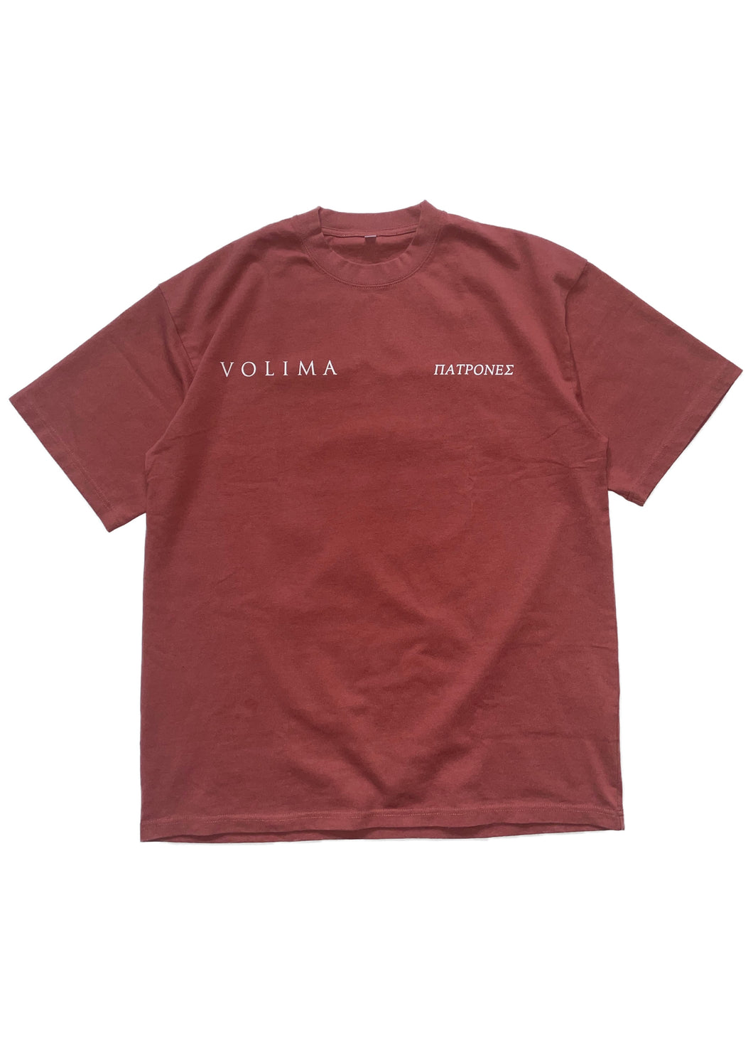 VOLIMA PATRON T-SHIRT - WASHED RED